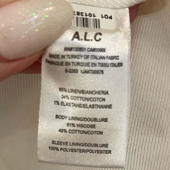 A.L.C Arlo II Linen Jacket - Picture 10 of 10